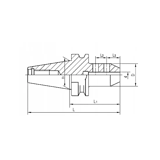 Oprawka zaciskowa Weldon Fi 6x50 SK40